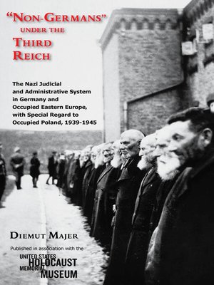 cover image of "Non-Germans" under the Third Reich